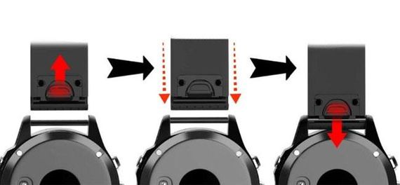 Силіконовий ремінець Primo для годинника Garmin Fenix 5S / 5S Plus / 6S / 6S Pro / 7S / 7S Pro - Red | Зображення 4