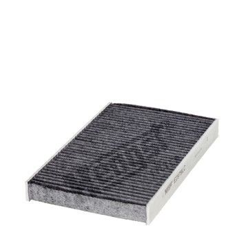 Фильтр салона угольный Citroen C2/C3/C4/DS4 / Peugeot 307/308 00-, Hengst, E2979LC,