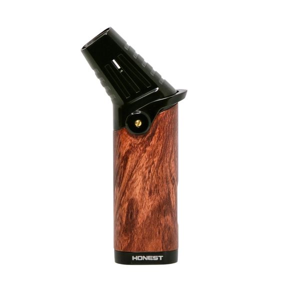 Турбо Зажигалка С Тройным Пламенем Honest Jet Wood | Зображення 3