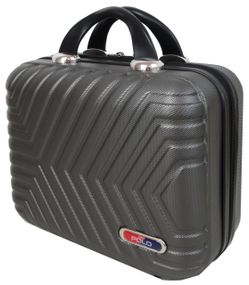 Бьюти-кейс дорожный из ABS 14L GD Polo серый