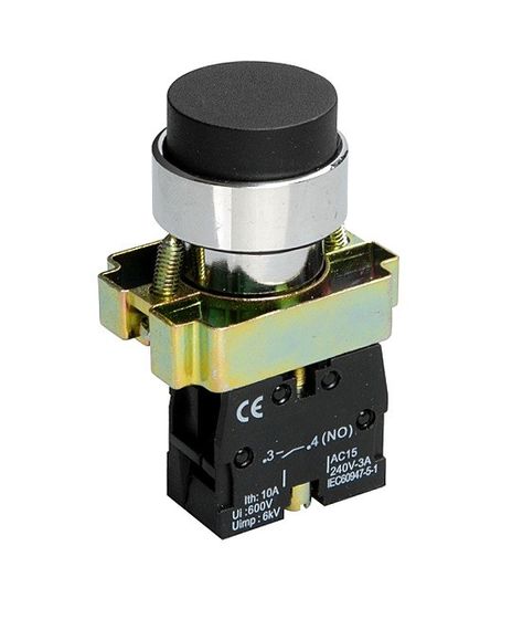 Кнопка XB2-BL21 1NO без підсвічування чорний Ny95500282