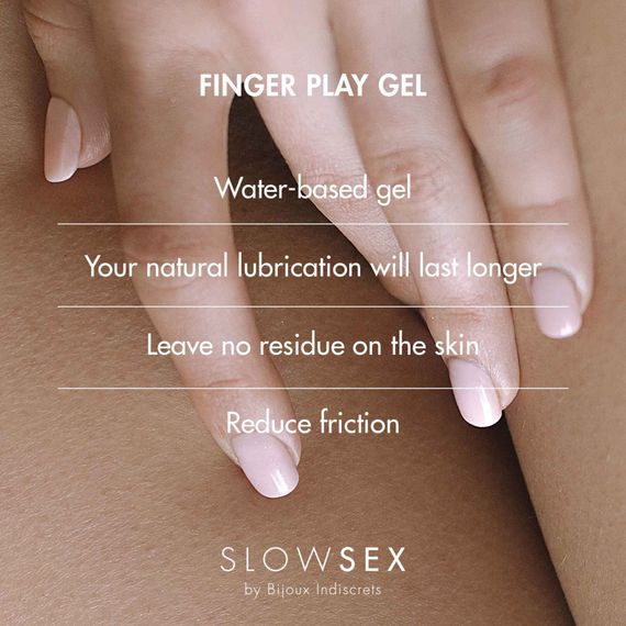 Гель-смазка для мастурбации Bijoux Indiscrets SLOW SEX - Finger play gel | Зображення 3