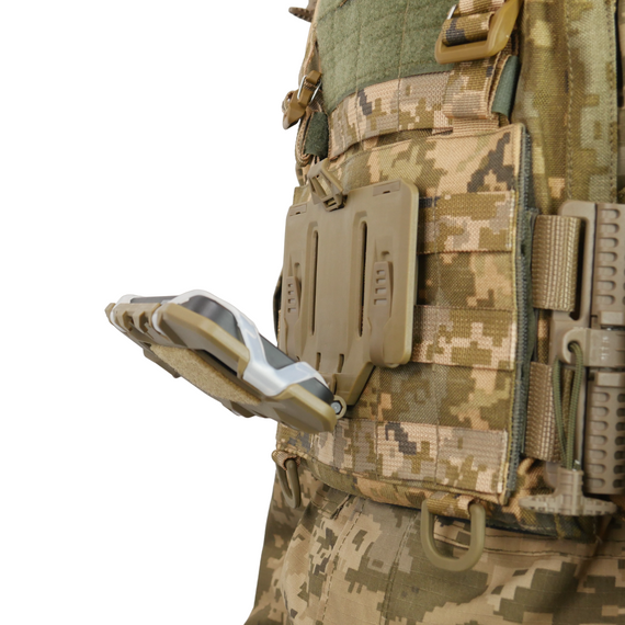 Відкидний чохол-тримач під смартфон койот | Зображення 6