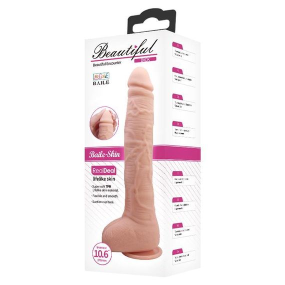 Фалоімітатор Beautiful Dick 10,6 Dildo Sex Aura | Зображення 3
