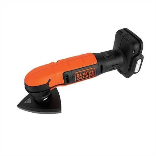 Шлифмашина вибрационная аккумуляторная BLACK+DECKER BDCDS12N | Зображення 2