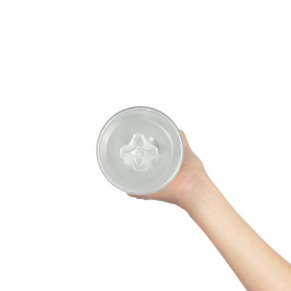 Мастурбатор Kiiroo Feel Pocket Crystal, сумісний з інтерактивною насадкою PowerBlow | Зображення 5