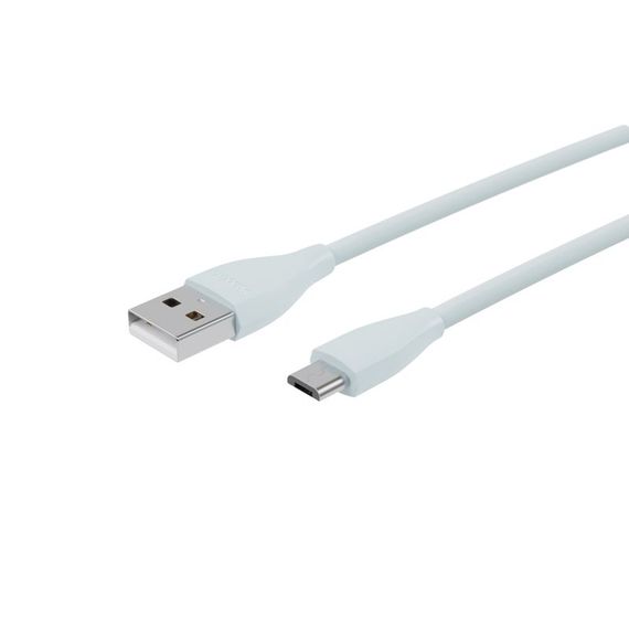 Кабель Maxxter UB-M-USB-01MG, USB 2.0 A-тато/Micro B-тато, 1,0 м. | Зображення 1