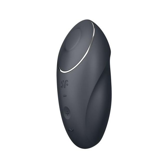 Кліторальний стимулятор - Satisfyer Tap & Climax 1 Grey | Зображення 1