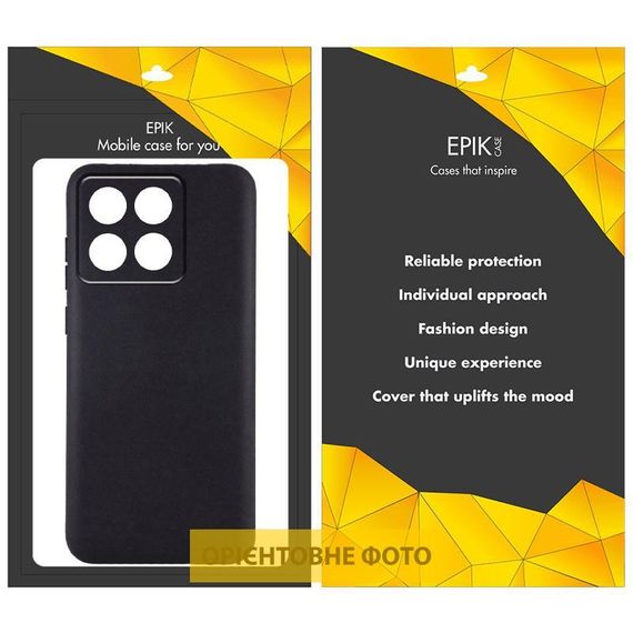 Чохол TPU Epik Black Full Camera для Xiaomi 15 Ultra Чорний | Зображення 1