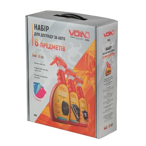 Набір для догляду за автомобілем VOIN 6 в 1 (VN3) | Зображення 1