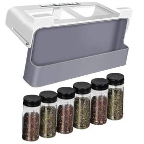 Організатор для зберігання спецій Spice Rack Сірий