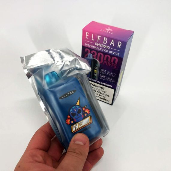 ELF BAR GH 23000 5%. Чорниця Малина (Blueberry Raspberry Ice) | Зображення 7