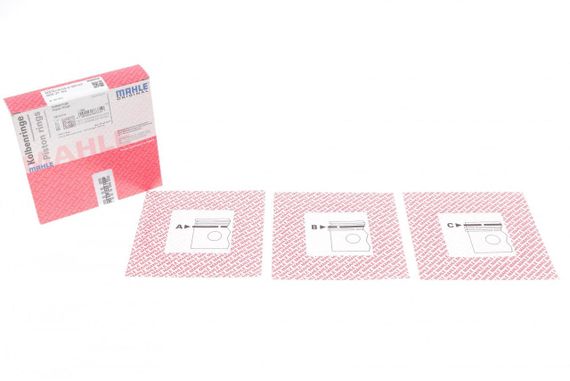 Кільця поршневі Mercedes Benz Sprinter 906 2.2CDI OM646.986 06- 88.5mm +0.5  2.5-2-2  005 31 N2