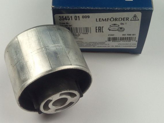 Сайлентблок заднього поздовжнього важеля VAG, Lemforder (35451 01) (3C0505541) | Зображення 1