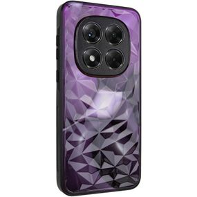 TPU+PC чохол Prisma BubbleGum для Xiaomi Redmi Note 14 Pro 4G 3D Purple