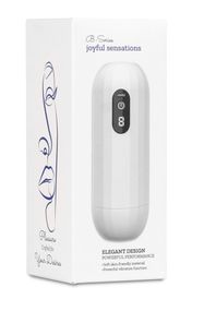 Чоловічий мастурбатор Pulse Grip Boss Series з вібрацією, 18,7 см Sex Aura