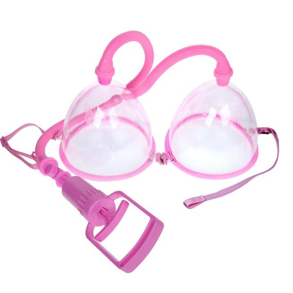 Вакуумная помпа для груди - Breast Pump Enlarge With Twin Cups sexstyle | Зображення 1