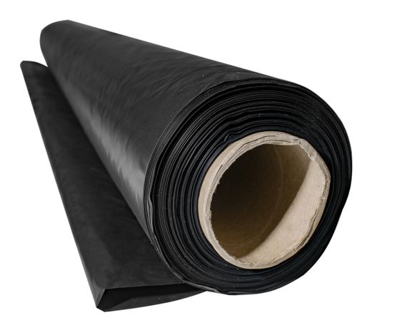 Плівка 60 мкм 3*100 м чорна для мульчування й будівництва поліетиленова | Зображення 1