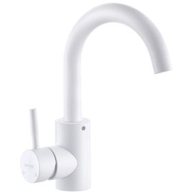 Змішувач для раковини MIXXUS SUS-011-B WHITE (MI5754)