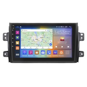 Штатная магнитола Lesko для Suzuki SX4 I (Classic) 2006-2009 экран 9" 2/32Gb CarPlay 4G Wi-Fi GPS Prime Сузуки