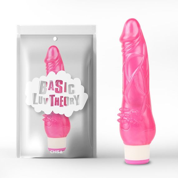 Вібратор реалістичний Chisa Basic Luv Theory Beginner Rider 20,5 см (без упакування) Sex Aura | Зображення 5