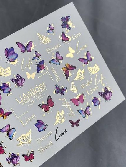 Фольгований слайдер UAslider CF 122 на водяній основі (7x10см) | Зображення 7