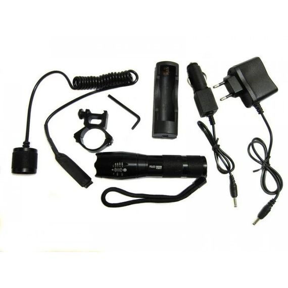 Ліхтарик тактичний ручний Bailong Police BL-Q8837-T6, Якісний ліхтарик, Ручний UY-993 ліхтарик led | Зображення 9