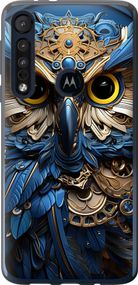 Чехол на Motorola One Macro Сова v2 "5649u-1812-17620"