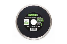Диск алмазный Apro - 125мм x 16-18% плитка (830066)