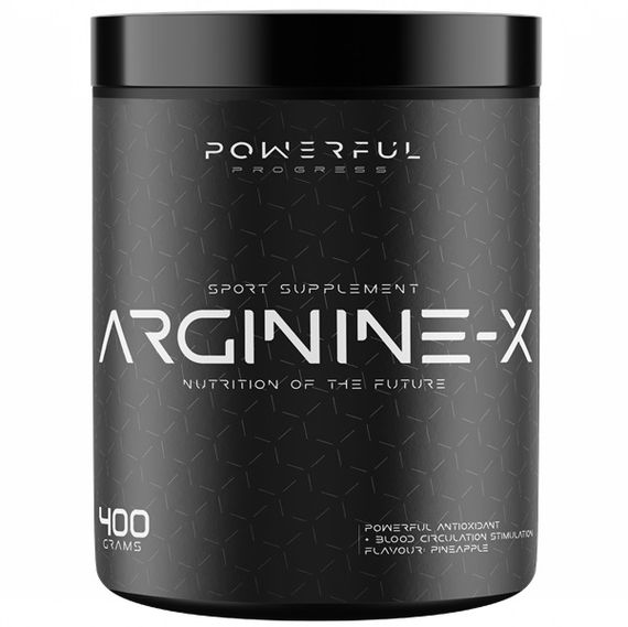 Аргінін для спорту Powerful Progress Arginine-X 400 g /80 servings/ Pineapple