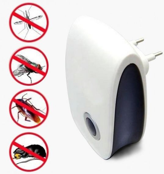Електронний відлякувач комах та гризунів Electronic Pest Repeller, від мережі | Зображення 1