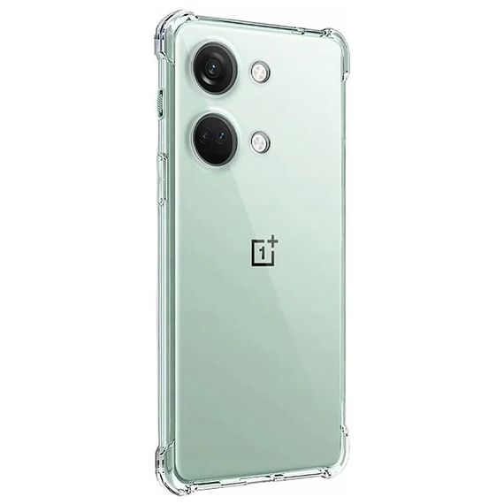 TPU чохол GETMAN Ease logo посилені кути Full Camera для OnePlus Nord 3 Безбарвний (прозорий) | Зображення 2