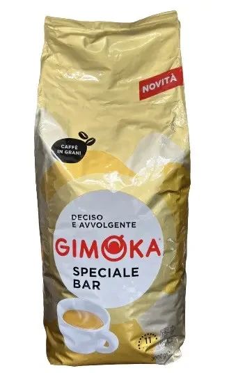 Кава в зернах Gimoka Speciale Bar 3кг Італія Джимока Золота Велика пачка | Зображення 1