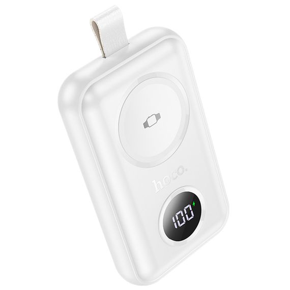 Портативний ЗП Power Bank Hoco J137 for Apple Watch 2.5W 2500 mAh White | Зображення 2