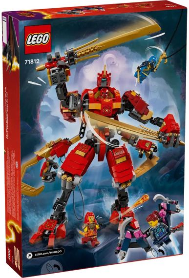 Конструктор LEGO Ninjago Робот-скелелаз ніндзя Кай 71812 | Зображення 8