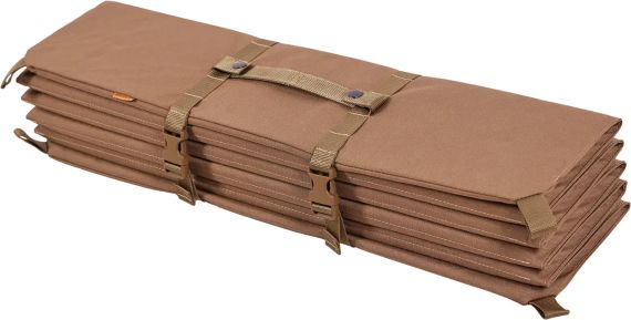 Килимок стрілецький Алебарда легкий (10 секцій). Койот