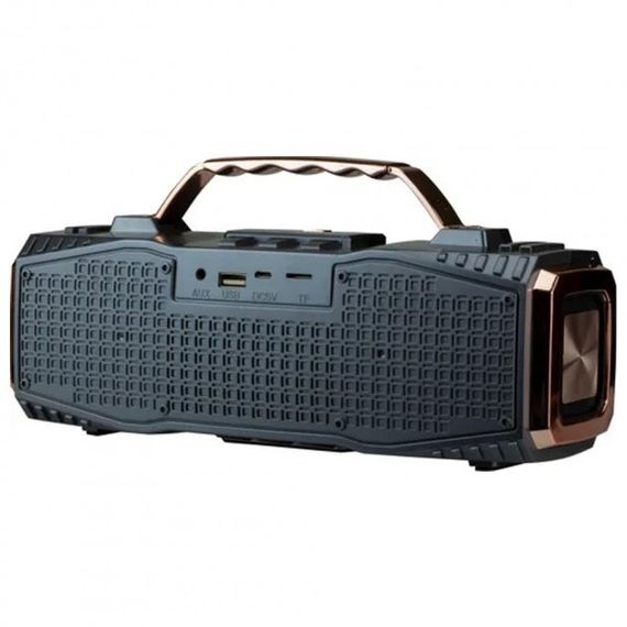 Портативна колонка Gibox G600 15Вт USB, AUX, FM, Bluetooth чорна (G600) | Зображення 2