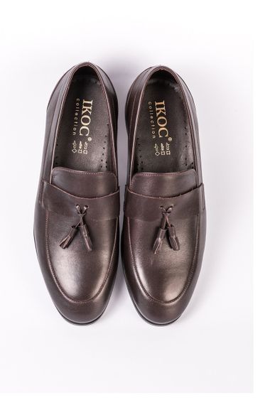 Украинские коричневые лоферы 43 размер