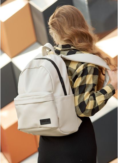 Жіночий рюкзак Sambag ZARD LST сірий 46 х 28 х 13 см (25018030) | Зображення 7