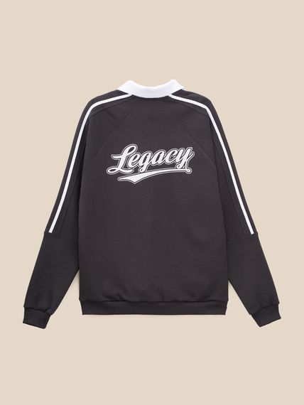 Світшот з принтом чоловічий LAWA P-MB02368 S Графітовий shop (2000999612039) | Зображення 3