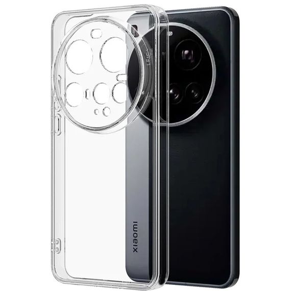 TPU чохол Epic Transparent 1,5mm Full Camera для Xiaomi 15 Ultra Безбарвний (прозорий)