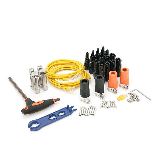 Гибридный инвертор (hybrid) Deye SUN-50K-SG01HP3-EU-BM4 HV, 50кВт, трехфазный, (MPT 150-850/36A/АКБ 160-800V/50A)Parallel | Зображення 3