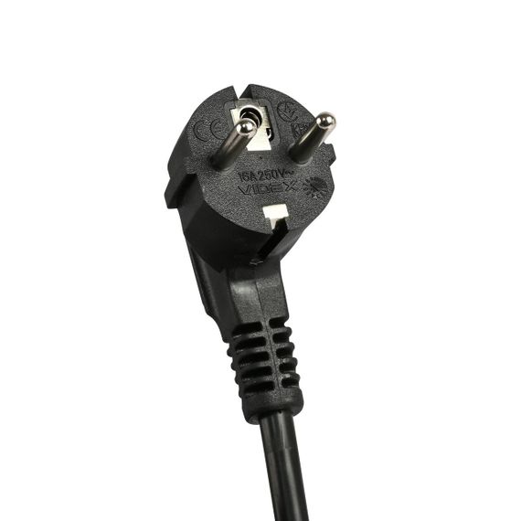 Мережевий подовжувач VIDEX ONCORD з/з 4п 3м (3x1.5мм) 3.4А USB(QC3.0) +USB-C(PD20W) з кнопкою Black | Зображення 7