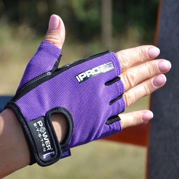 Перчатки для фитнеса Pro Grip Power System PS-2250_M_Purple размер М, purple | Зображення 6