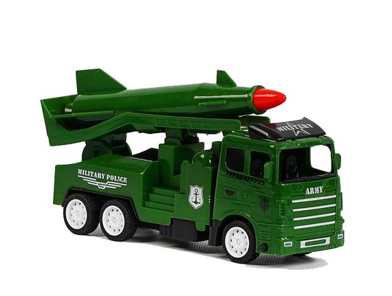 Машинка K 188-15 D "Военная техника", инерция, в пакете (6965452111503)