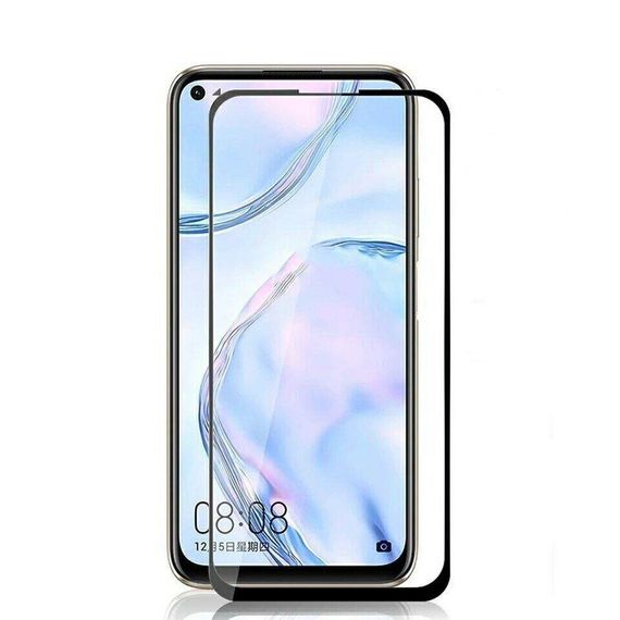 Захисне скло 2.5D на весь екран для Huawei P40 lite E