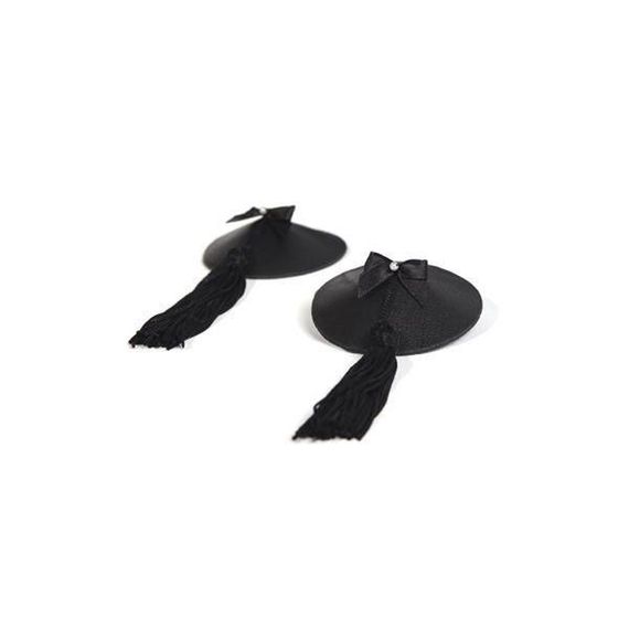 Пестіс Bijoux Indiscrets Burlesque pasties ORIGINAL BLACK, Черный | Зображення 1