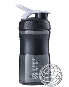Спортивний шейкер (пляшка) BlenderBottle SportMixer Flip 20oz/590ml Black/White