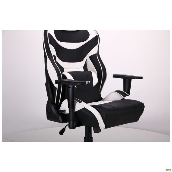 Кресло геймерское Amf VR Racer Expert Virtuoso черныйбелый | Зображення 7