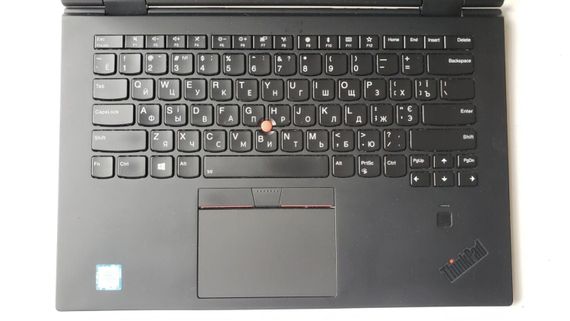 Ноутбук-трансформер Lenovo ThinkPad X1 Yoga (3rd Gen) / 14" (2560x1440) IPS Touch / Intel Core i5-8350U (4 (8) ядра по 1.7 - 3.6 GHz) / 8 GB DDR3 / 256 GB SSD / Intel UHD Graphics 620 / WebCam б/у | Зображення 4